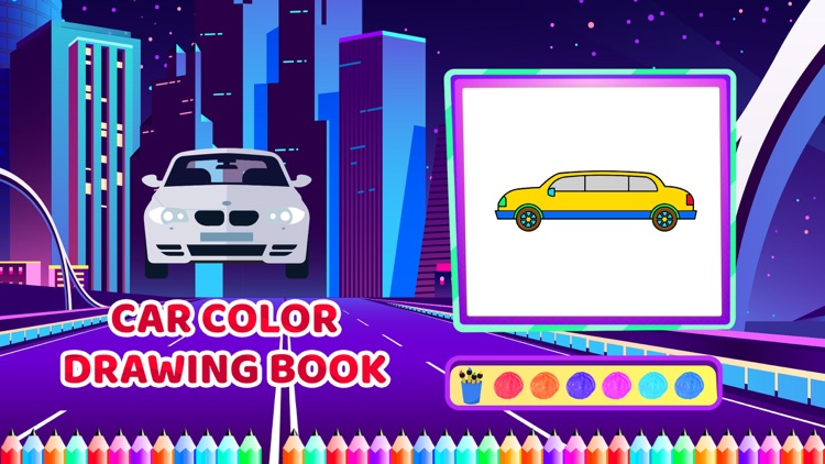 Car colour drawing book by vipul nathani