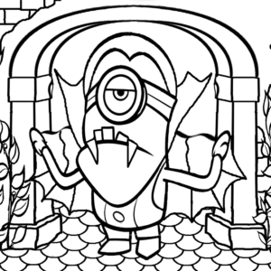 Minion coloring pages printable for free download