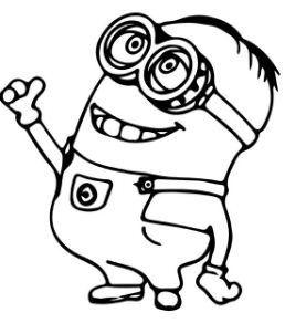 Minion coloring pages printable for free download