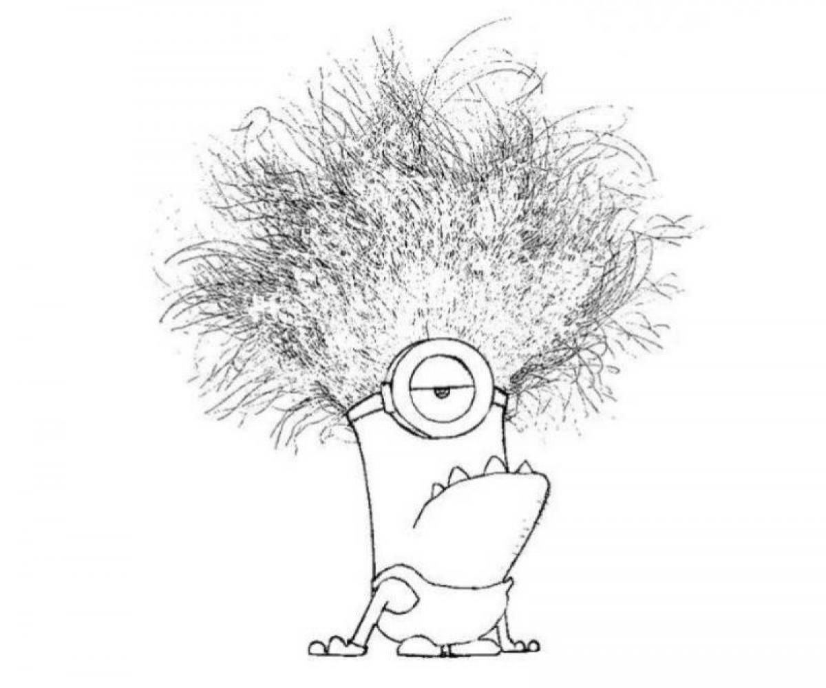 One eye minion despicable me coloring pages becoloring pãginas para colorir desenho dos minions minions roxos