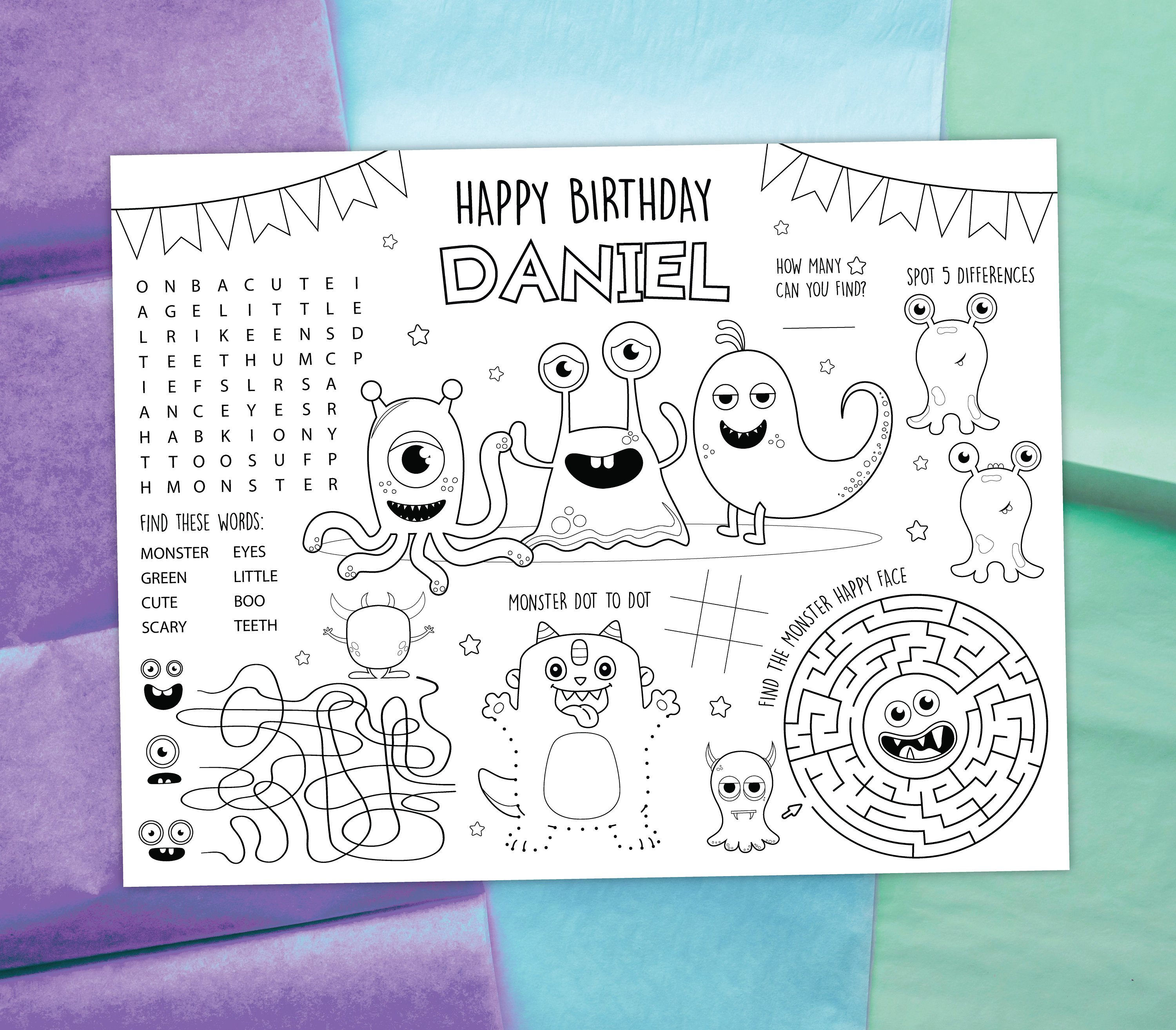Minion coloring page