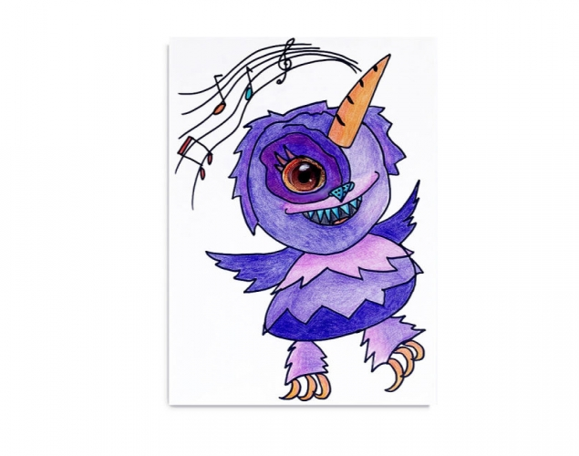 Nada lesson plans purple people eater â colour contrast