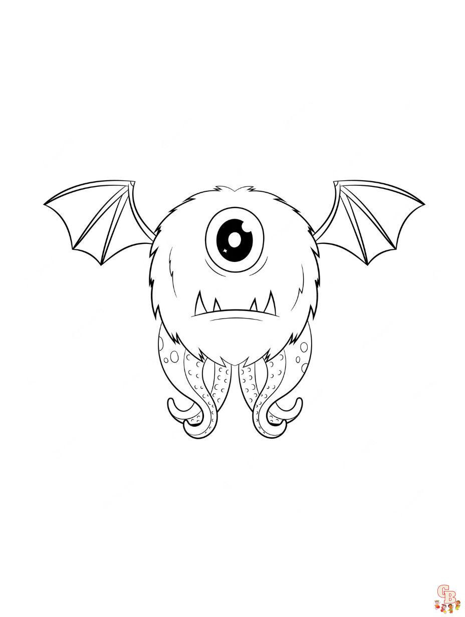 Enjoy creativity with my singing monsters coloring pages