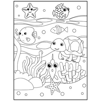 Page purple coloring images