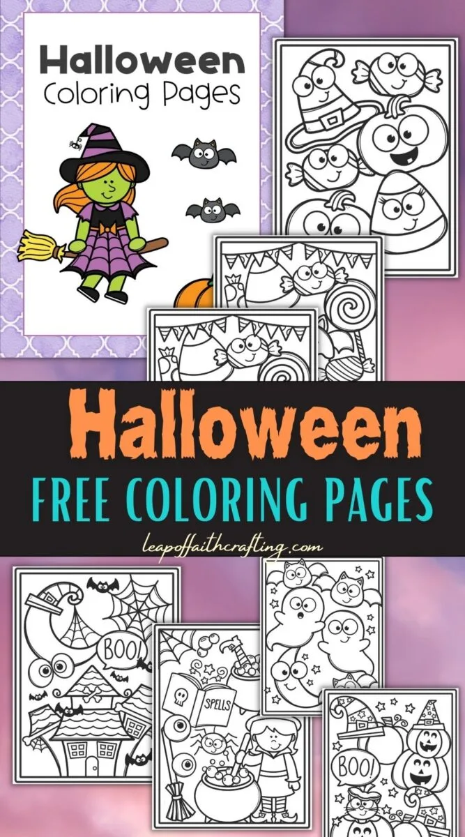 Free printable halloween coloring sheets pages