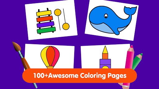 Baby coloring games for kids game for android