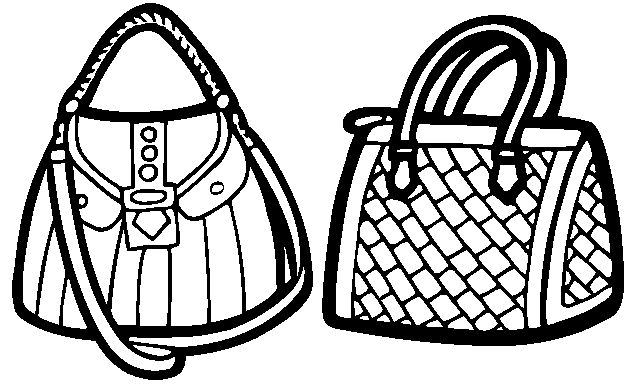 Ladies bag coloring page bag lady bags lady