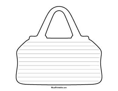 Free printable shaped writing templates page