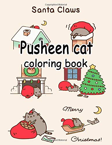 Pusheen cat coloring book a perfect gift for kids and adullts by hana lexi