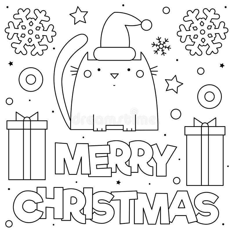 Merry christmas coloring stock illustrations â merry christmas coloring stock illustrations vectors clipart