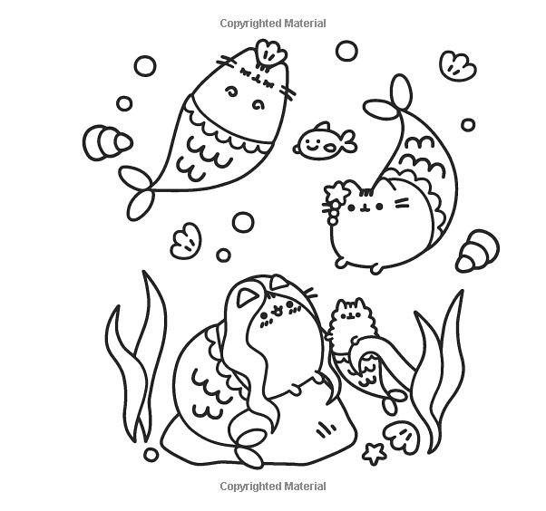 Mini pusheen loring book images at mighty ape