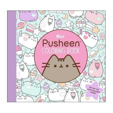 Mini pusheen coloring book shop today get it tomorrow