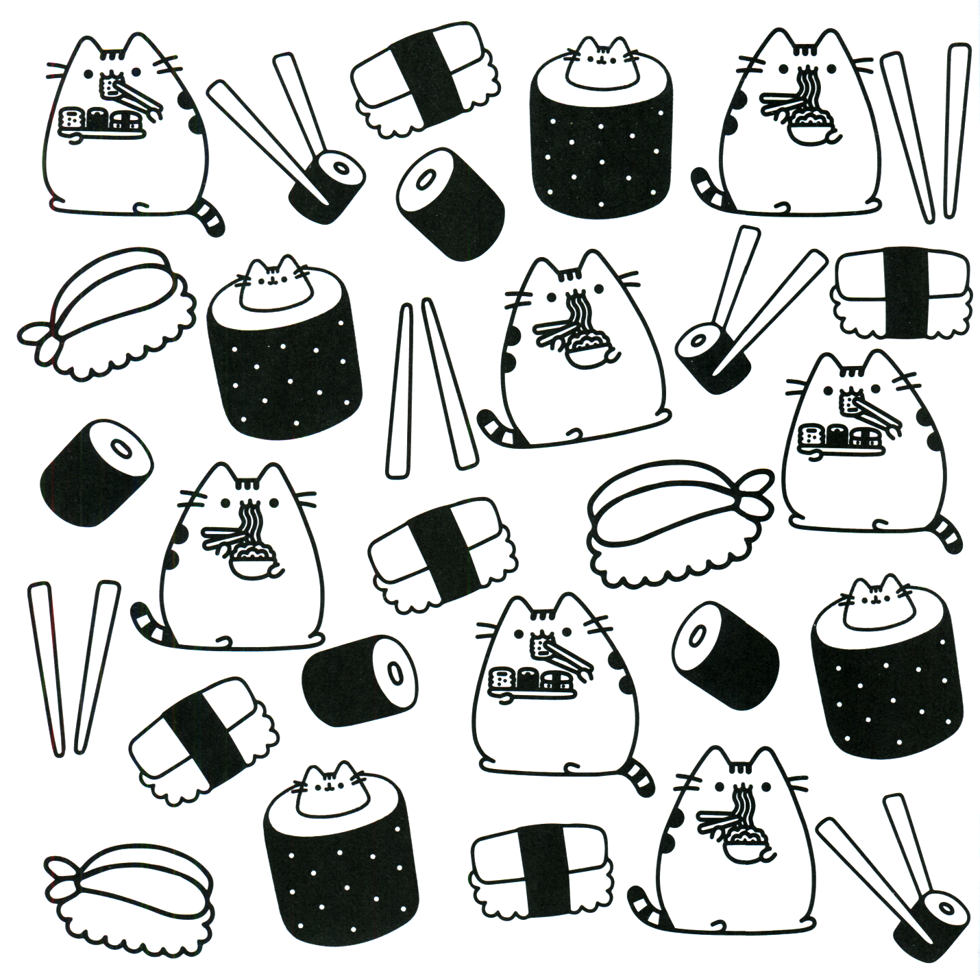 Pusheen coloring book pusheen pusheen the cat pusheen coloring pages pattern coloring pages cat coloring book