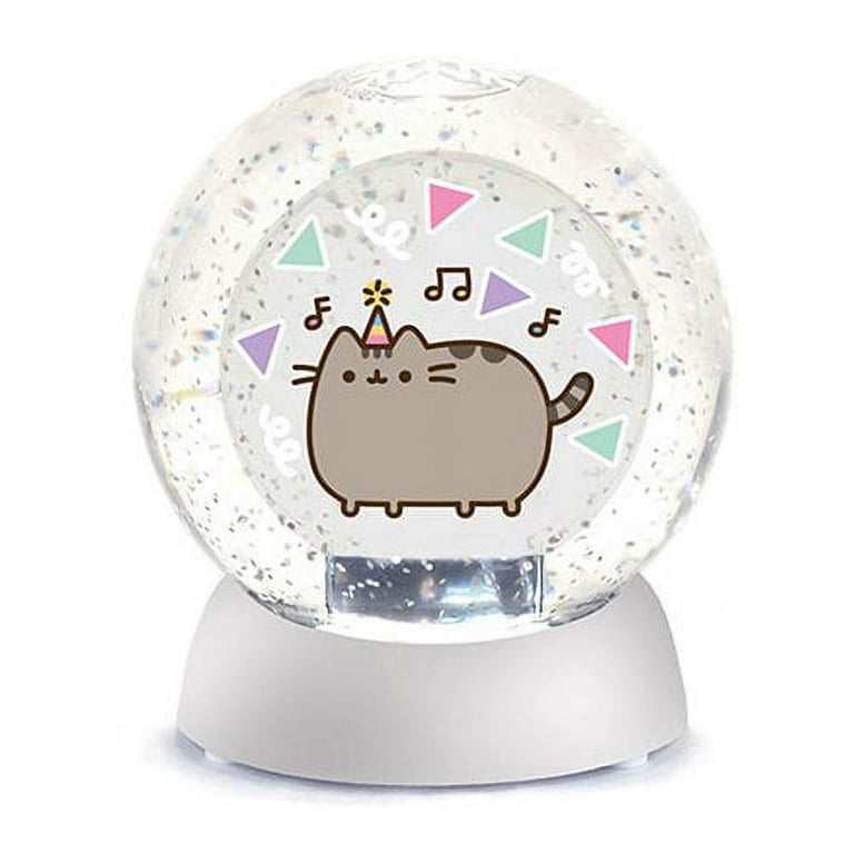 Department pusheen the cat happy birthday light up waterdazzler snowglobe