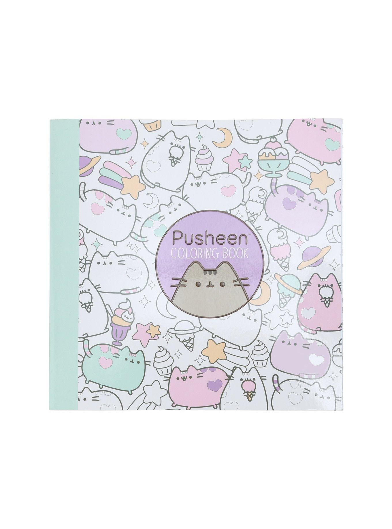 Pusheen coloring book hot topic