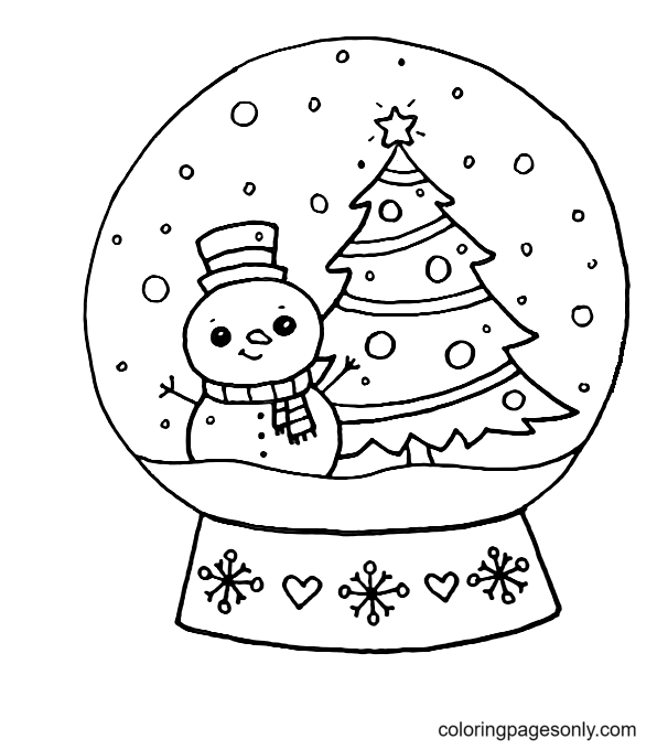 Christmas coloring pages