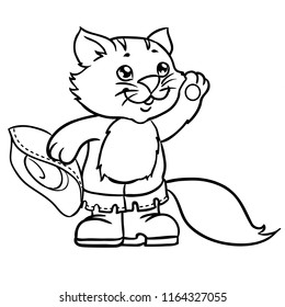 Puss boots children illustration page coloring ññððºðððñ ððµðºñðñððñ ðñðñððºð ððµð