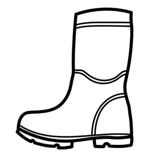 Boots coloring pages printable for free download