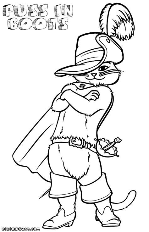 Puss in boots louring pages