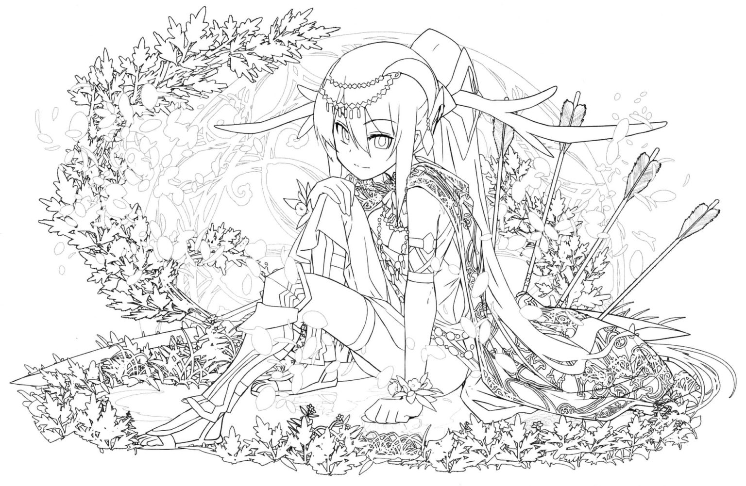 Puzzle and dragons coloring pages