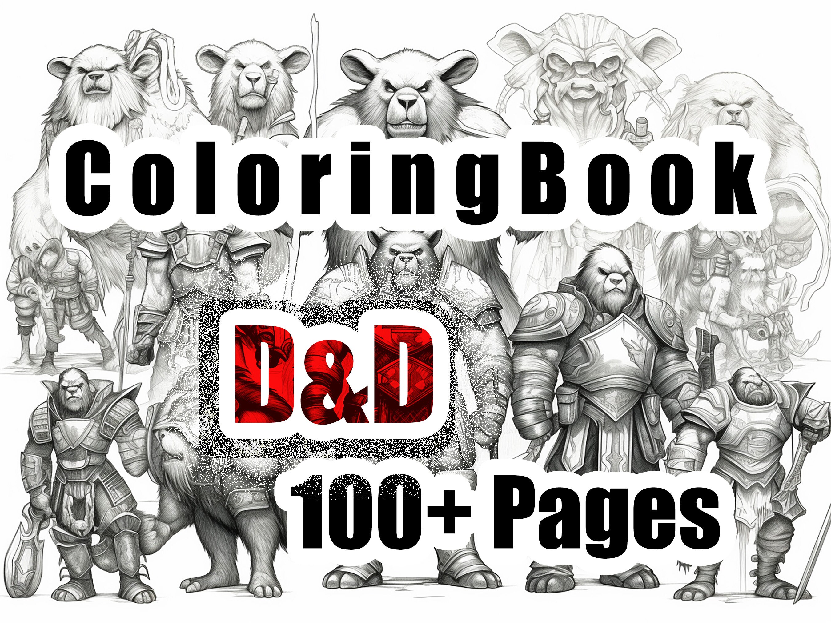 Dnd coloring pages
