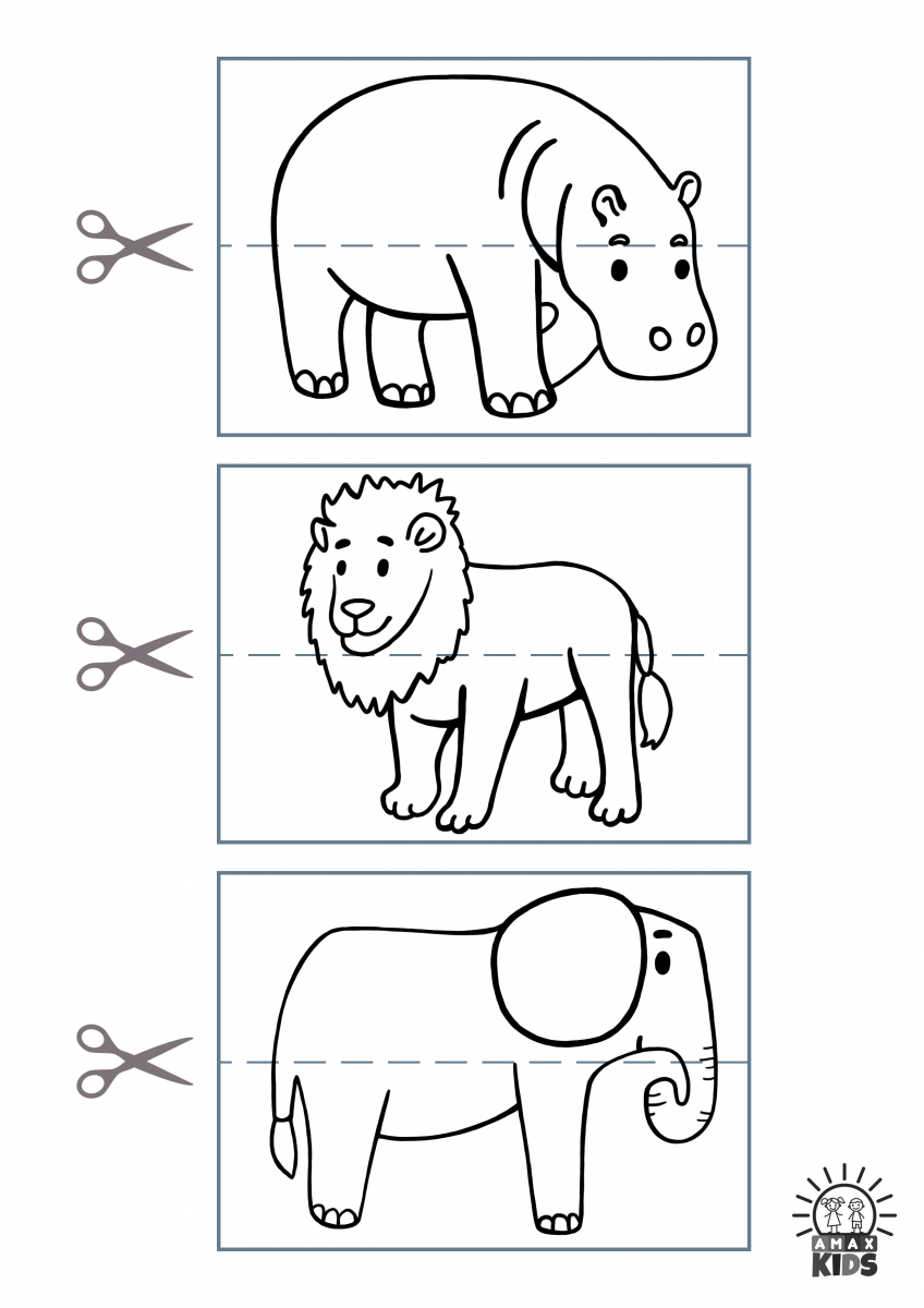 Animal puzzles for kids amax kids