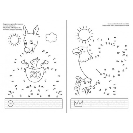 Coloring page puzzle a connect the dots cards martel