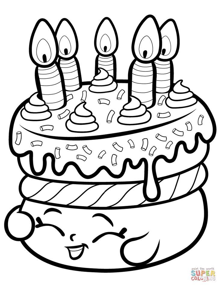 Cake wishes shopkin coloring page free printable coloring pages shopkins coloring pages free printable birthday coloring pages shopkin coloring pages