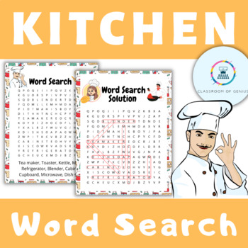 Cooking life skills coloring pages word search word scramble