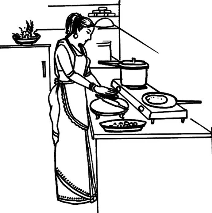 Chef coloring pages