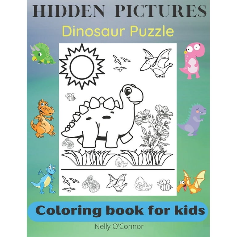 Hidden pictures dinosaur puzzle