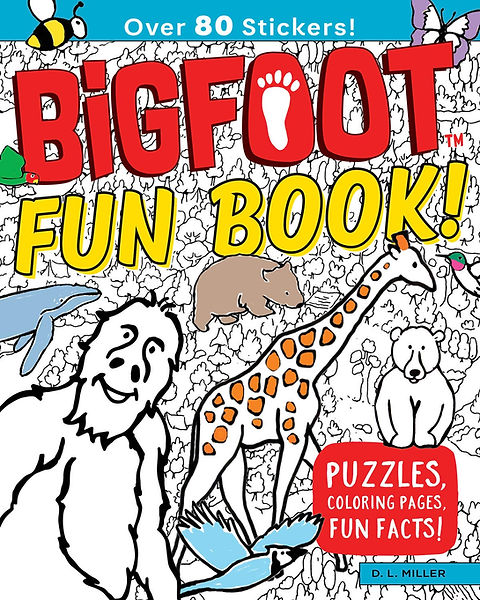 Bigfoot fun book