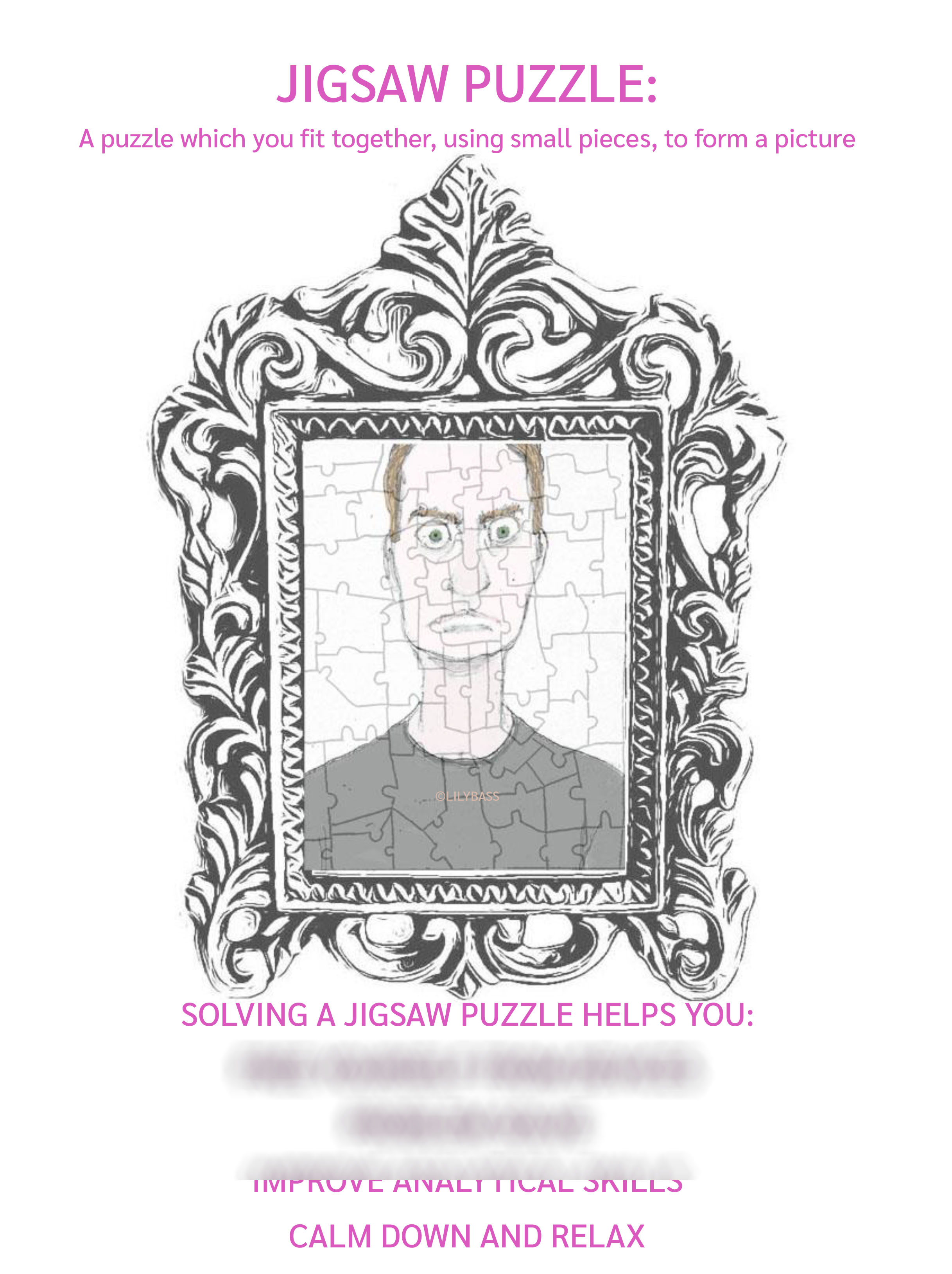 Well being jigsaw puzzle poster us teaching resources