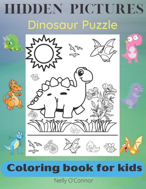 Hidden pictures dinosaur puzzle