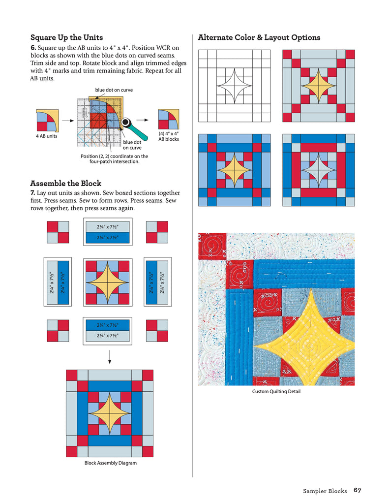 Wonderful curves sampler quilt block book â sew kind of wonderful