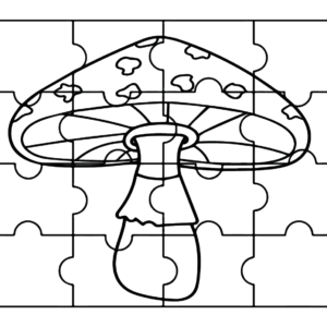 Jigsaw puzzle coloring pages printable for free download