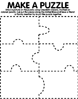 Puzzles and games free coloring pages