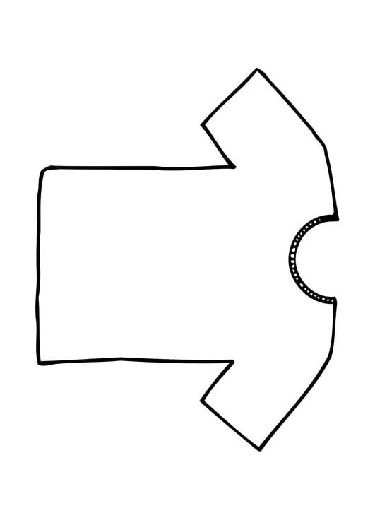 Coloring page t