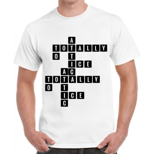 Buy mens crossword puzzle graphic printed t