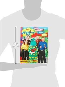 The wiggles deluxe colouring and puzzle book the wiggles books