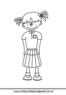 School girl t