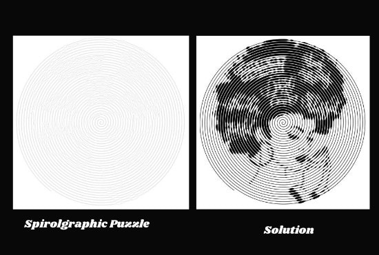 Turn your image into a spirograph portrait coloring page by musyokilu