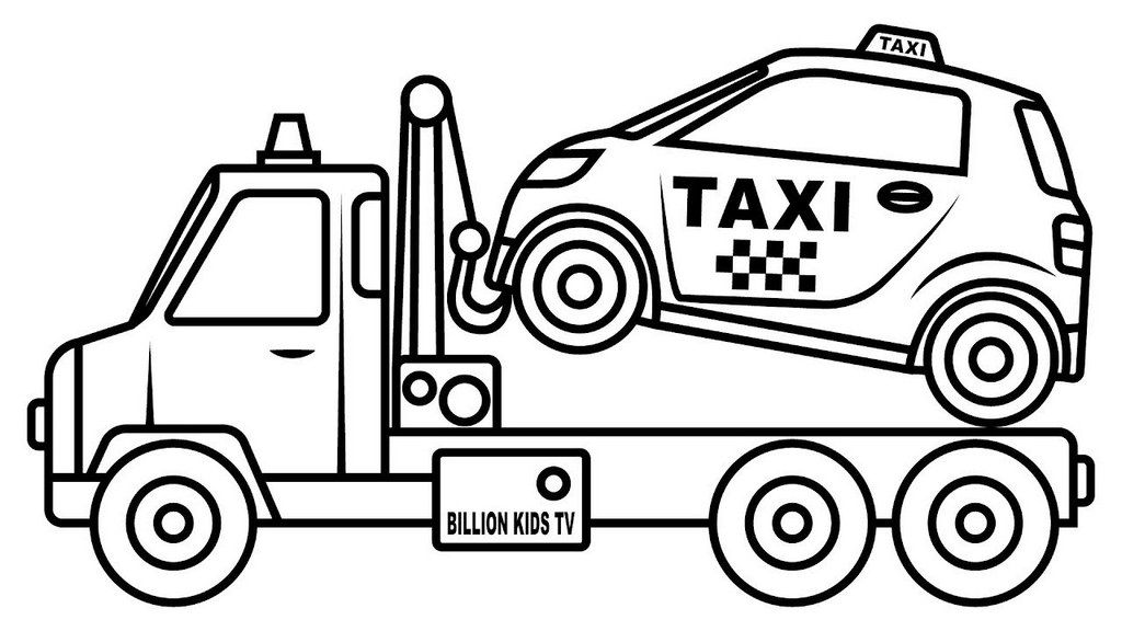 This fantastic taxi coloring page pictures has been designed specifically to challenge â truck coloring pages cars coloring pages monster truck coloring pages