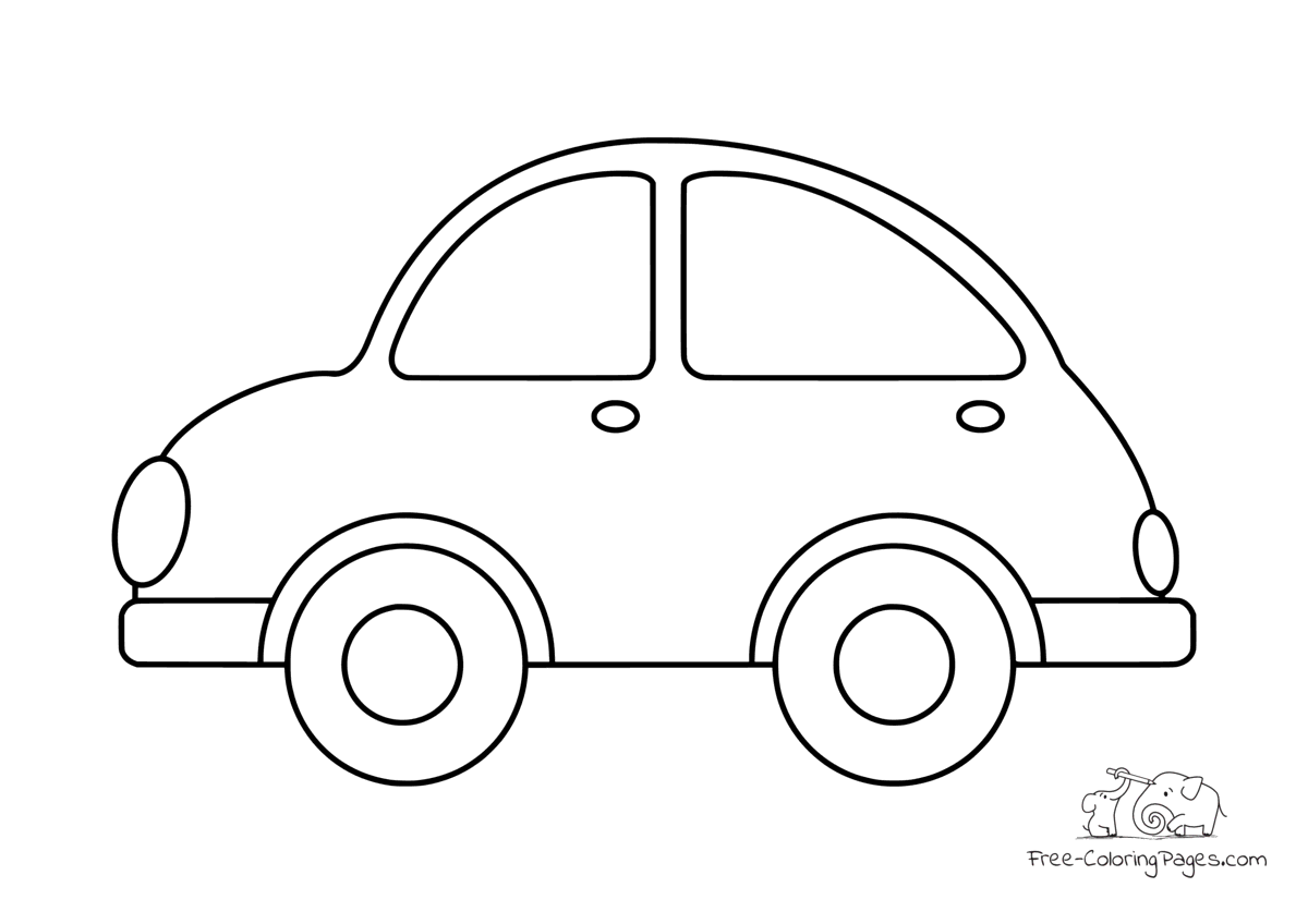 Coloring pages cars