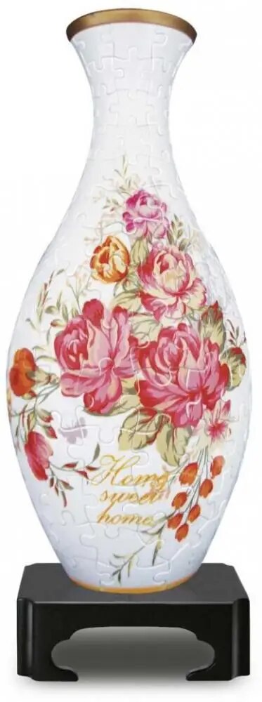 Puzzle d pintoo vase english rose