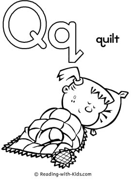 Alphabet coloring pages