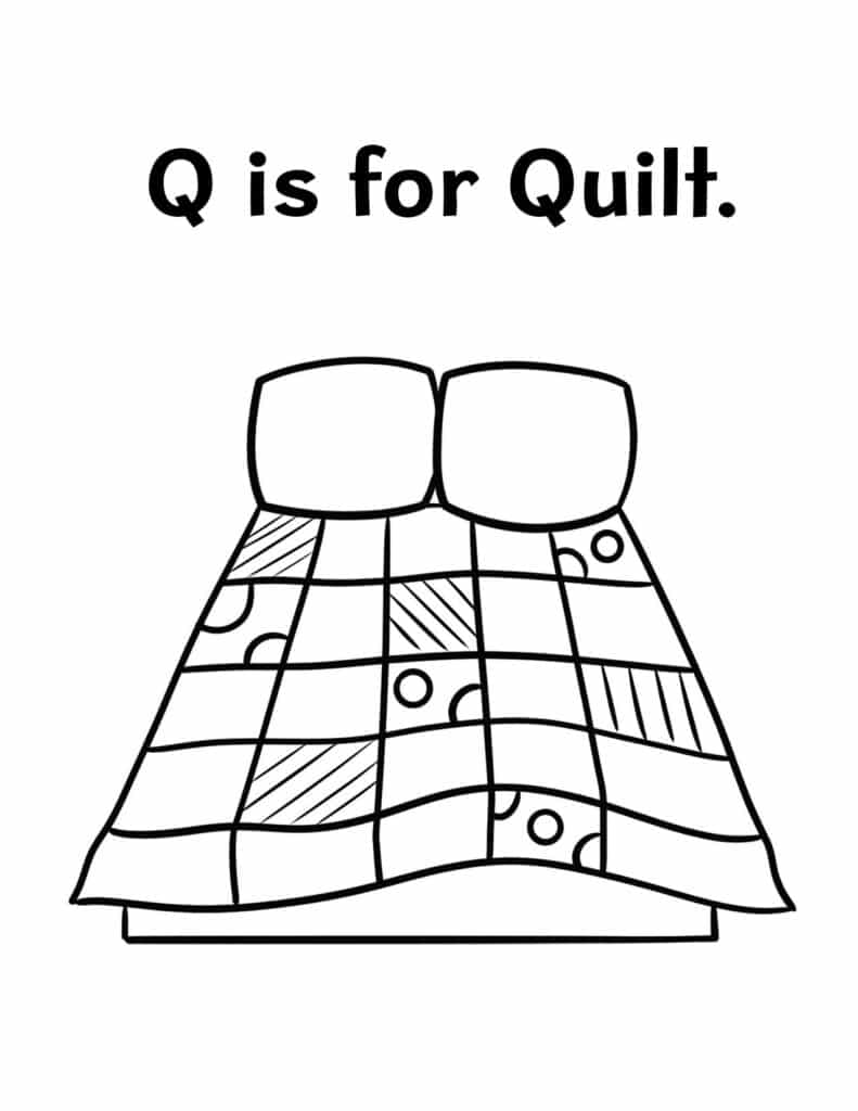 Free letter q worksheets for preschool â the hollydog blog