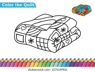 Quilt cartoon images stock photos d objects vectors