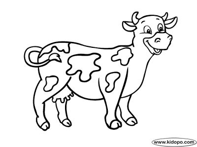 Resultado de imagen para dibujo de vaca para colorear vacas vaca dibujos