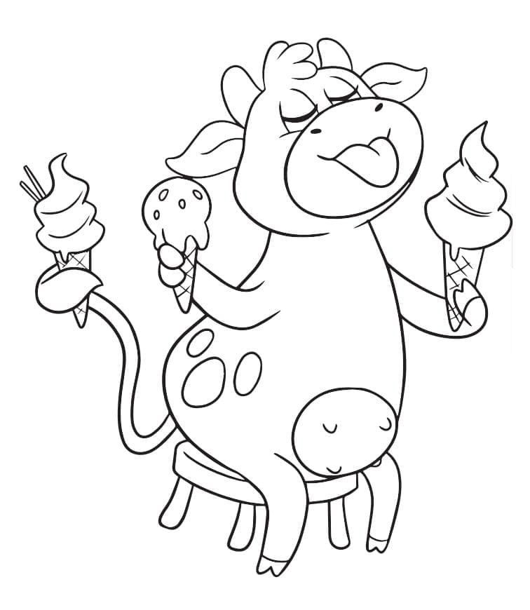 La vaca lola coloring pages